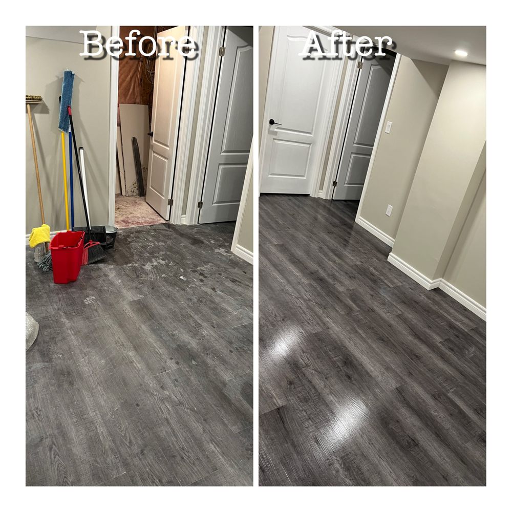 Fazky commercial cleaning project