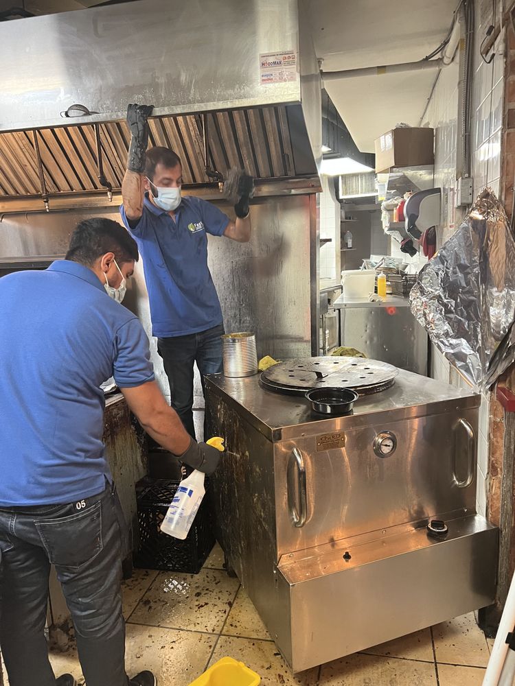 Fazky commercial cleaning project